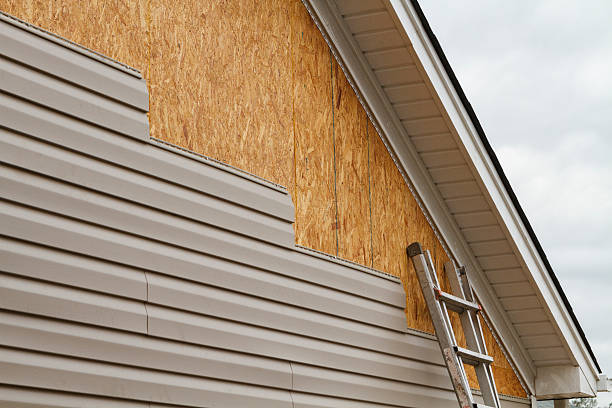 Professional Storm Damage Siding Repair technician working in South Carolina, SC